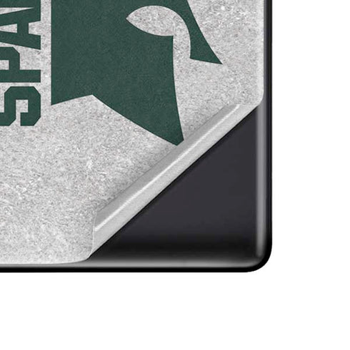 Michigan State University Spartans Half Logo Pixel Skins